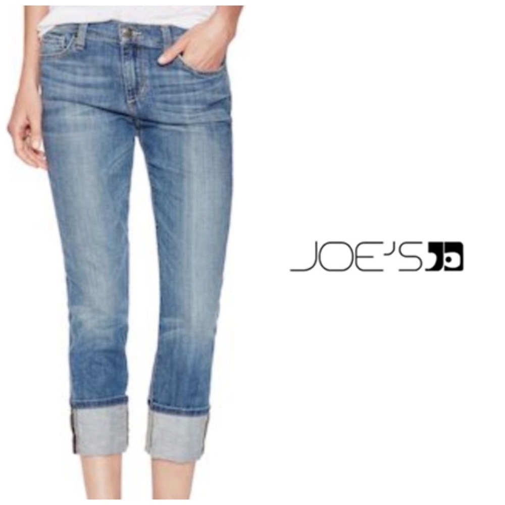 NWT Joe’s Cropped Cuffed Ankle Jeans 👖 Anisa Wash
